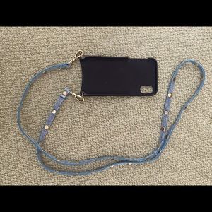 Bandolier denim case , for iPhone X and XS
